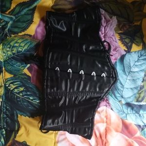 Orchard Corset satin waspie underbust